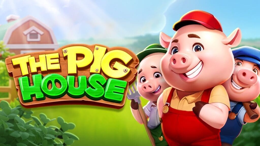 Slot The Pig House by JILI featuring colorful farm-themed symbols and playful pig characters